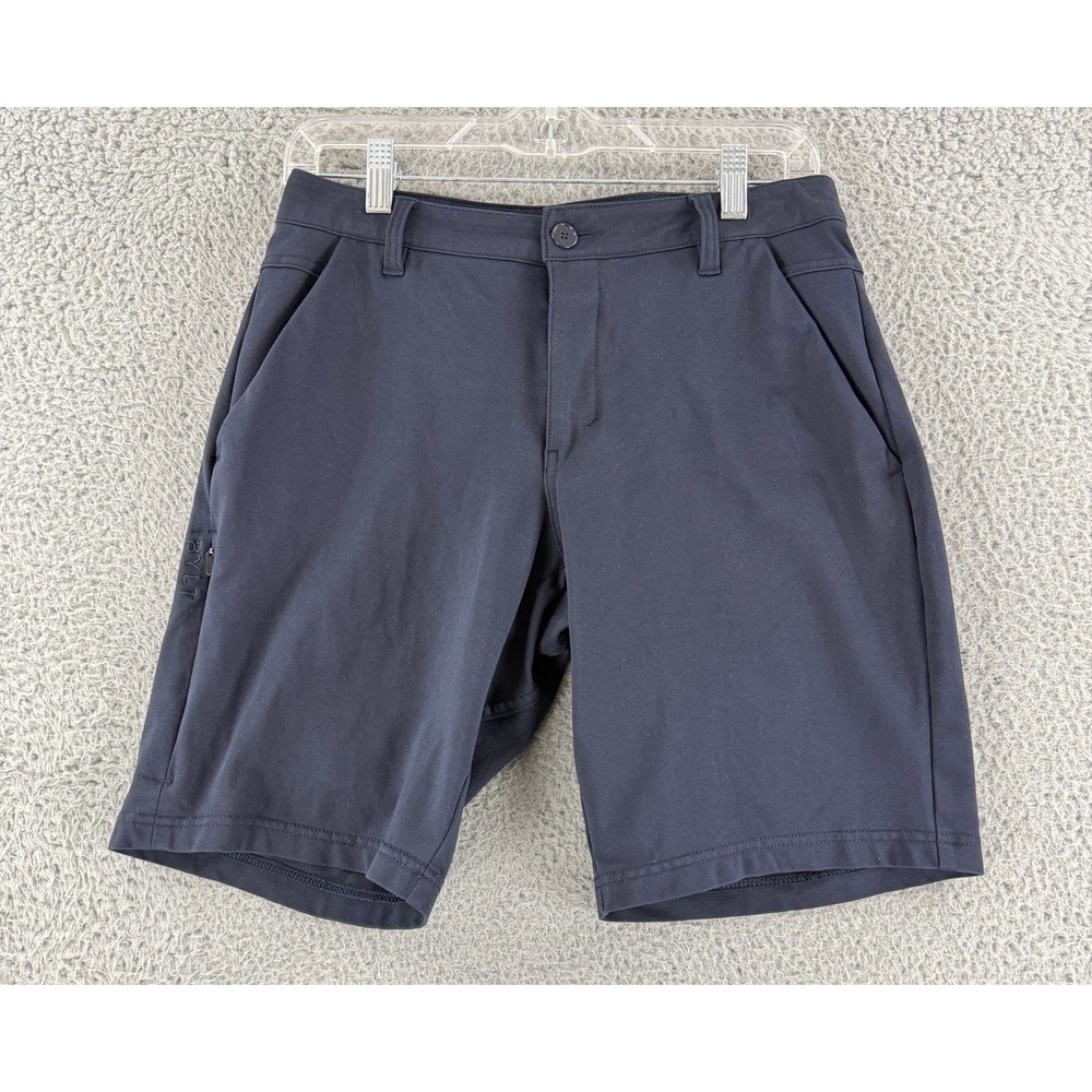 BYLT Premium Basics Everyday Shorts Men's 31 Navy Blue‎ Stretch Golf MBSH0320